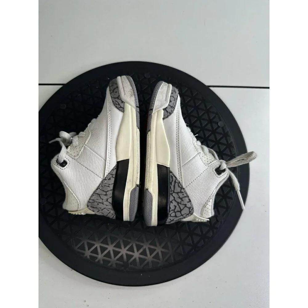 Air Jordan 3 Retro White Cement Reimagined TD Shoe Size 7c DM0968-100